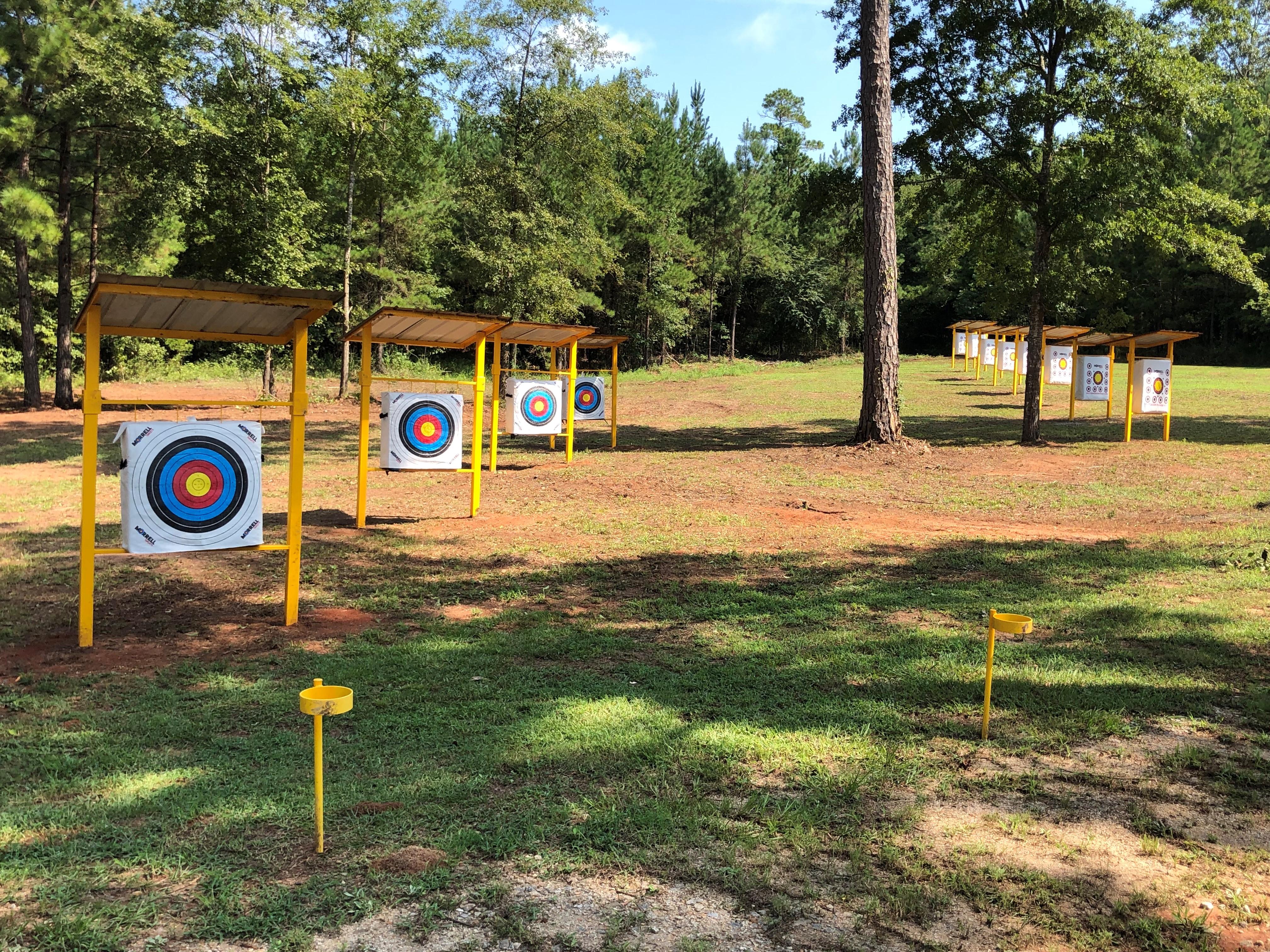 Outdoor archery deals range